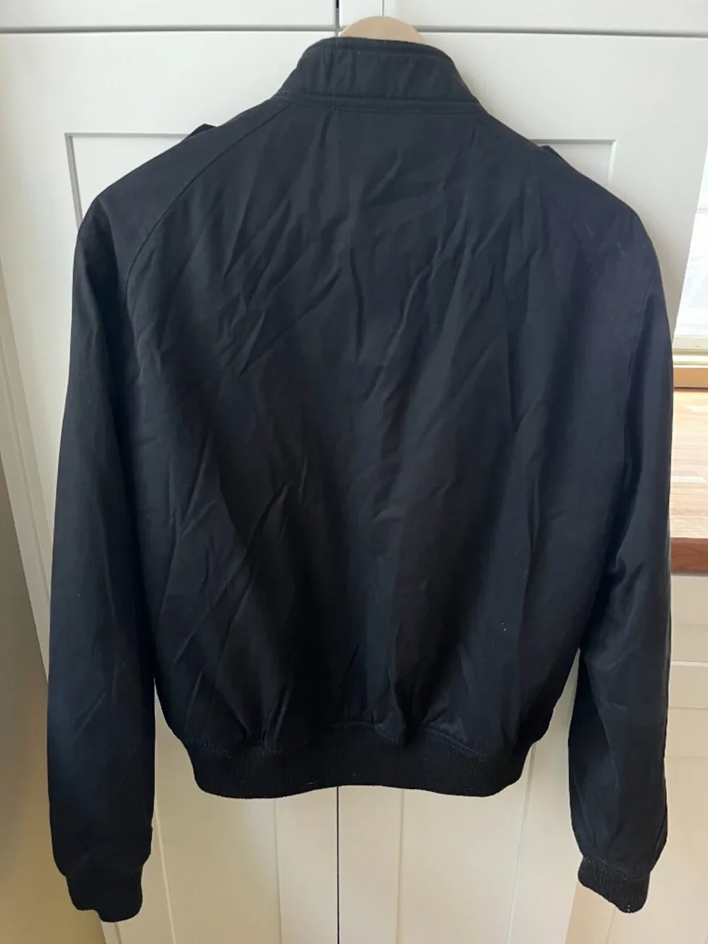 Armani Jeans Black Bomber Jacket – Men's Medium (EU 50)